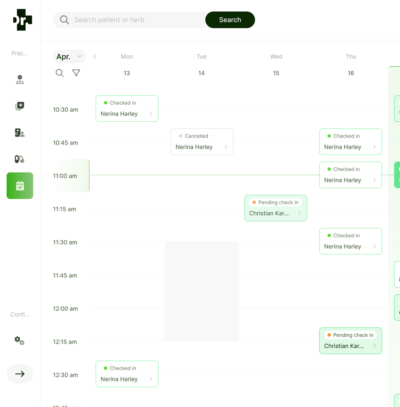 ONE_CLICK_ONLINE_BOOKING Screenshot